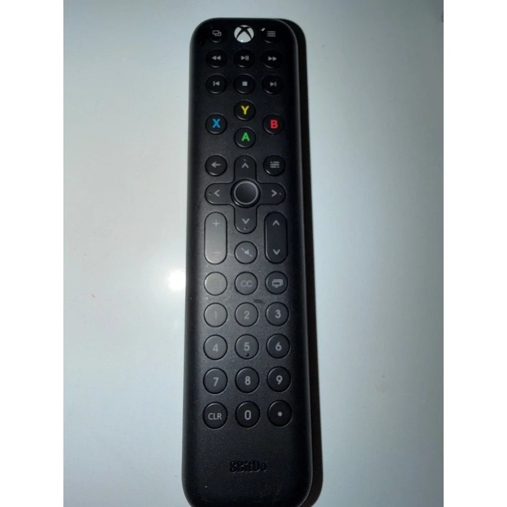 8BitDo Media Remote for Xbox Series X S and Xbox One Black Backlit Buttons